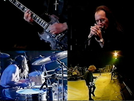 Black Sabbath Tony Martin Tony Iommi Bill Ward live